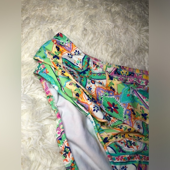 Colorful Patterned Bikini Bottoms - Picture 2 of 10